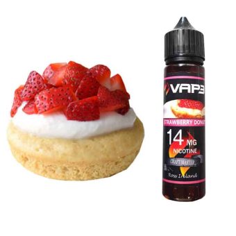 Vape Strawberry Donut 14mg 60ml e-liquid vape juice