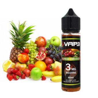 Vape Juice Tropical explosion 3mg 60ml