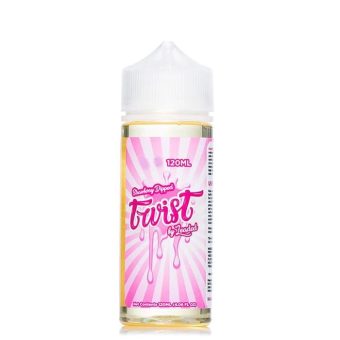Loaded Twist strawberry dipped 120ml e-liquid vape juice