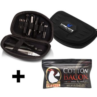 Vandy vape tool kit + Cotton Bacon combo