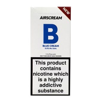 AIRSCREAM PODS-blue cream – 2 PACK