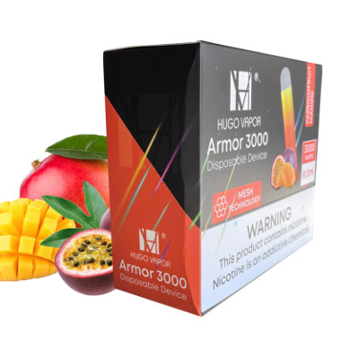 Hugo Vapor Passionfruit Mango 5% 3000puff x10units