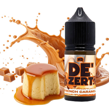 Binjai Mr De'Zert - French Caramel 50mg 30ml Vape Liquid