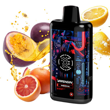 Vapengin Mecha 40k 5% - Lemon Passionfruit Grapefruit Disposable Vape