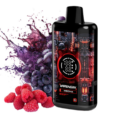 Vapengin Mecha 40k 5% – Raspberry Grape Disposable Vape