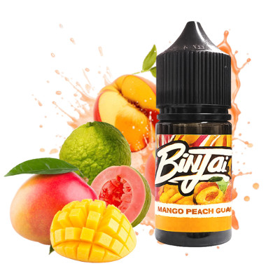BINJAI MANGO PEACH GUAVA 50MG 30ML Vape Liquid