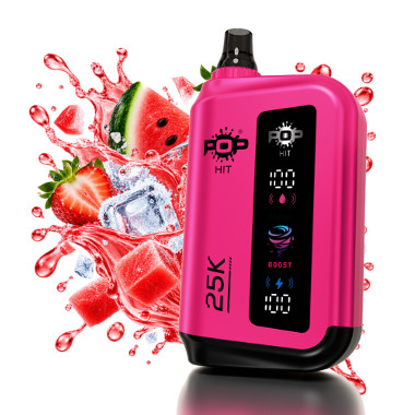 Pop Hit 25k 5% – Strawberry Watermelon Freeze